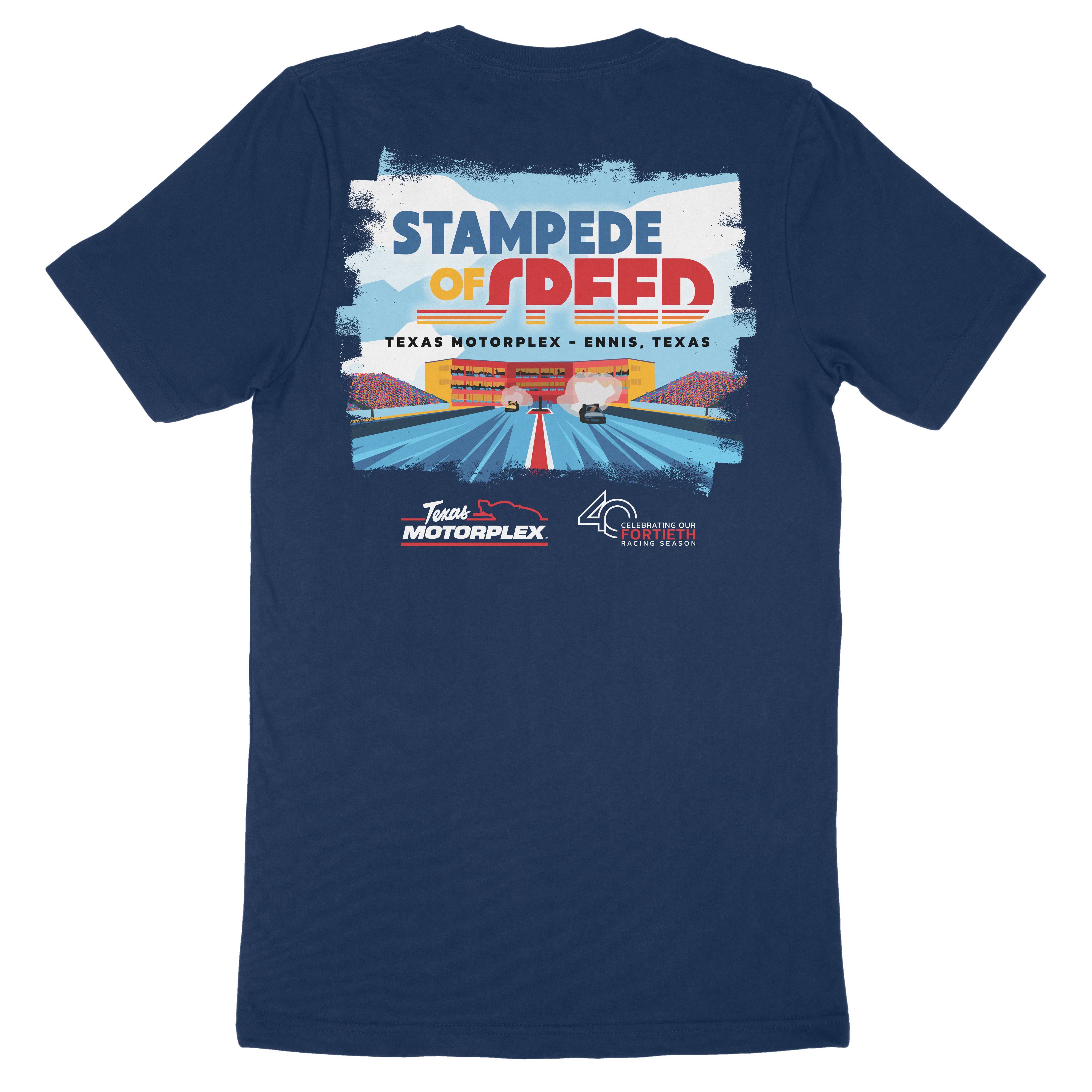 2025 Stampede of Speed Official Event Tee